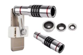 Mobile Zoom Lens 18X with Tripod - Works with any Smartphone