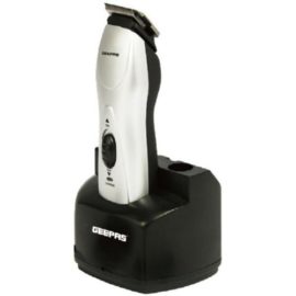 Geepas GTR34 Rechargeable Trimmer - Silver & Black