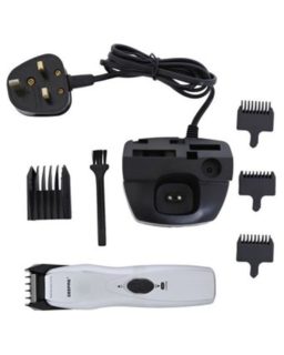 Geepas GTR34 Rechargeable Trimmer - Silver & Black