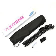 VCT-5208 Mobile phone tripod Camera tripod The bluetooth shutter for phone iso and Android