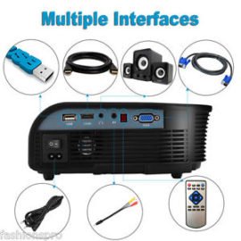 RD805B 3D HD LED Portable Mini Multimedia Projector