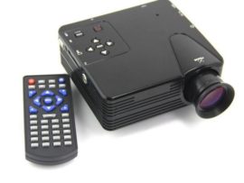 LED Mini Projector H100 Support TV/AV/VGA/SD/USB/HDMI