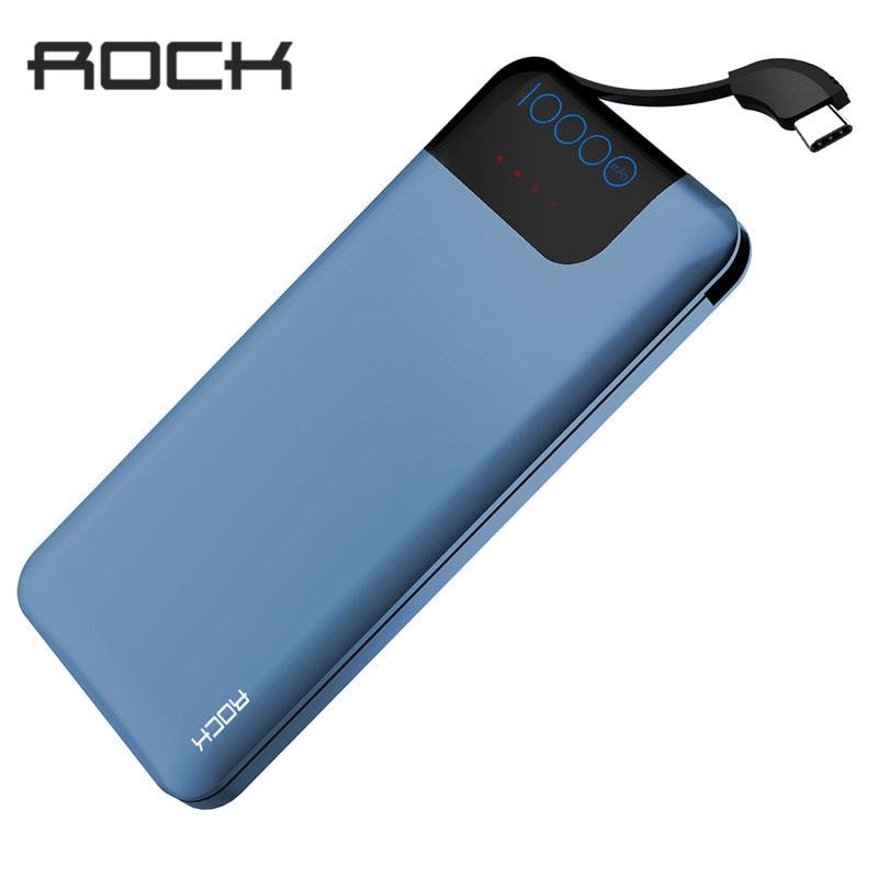 ROCK P38 Power Bank 10000mAh with Digital Display