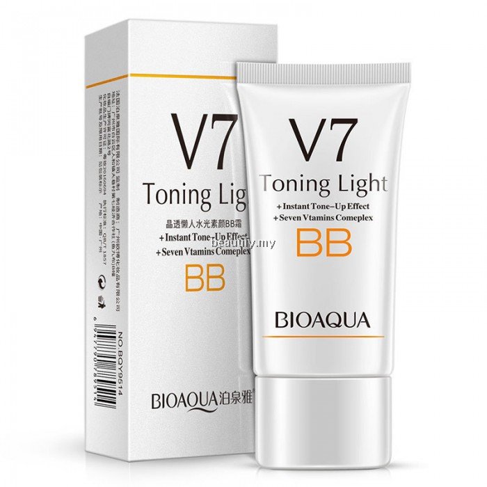 BIOAQUA V7 Toning Light cleanser - 30 ml
