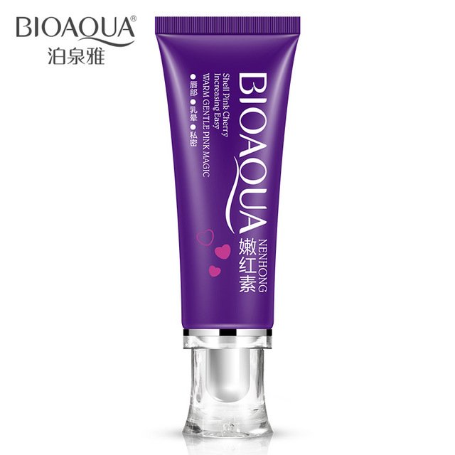 BIOAQUA Pink Cherry Lip Private Part Nipple Bleaching Whitening Pinkish Cream - 30 gm