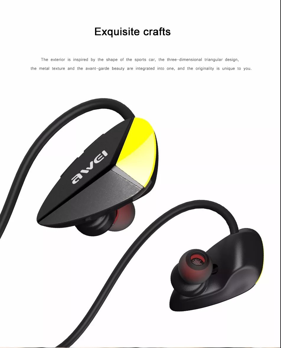 AWEI A887BL wireless Bluetooth Earphone