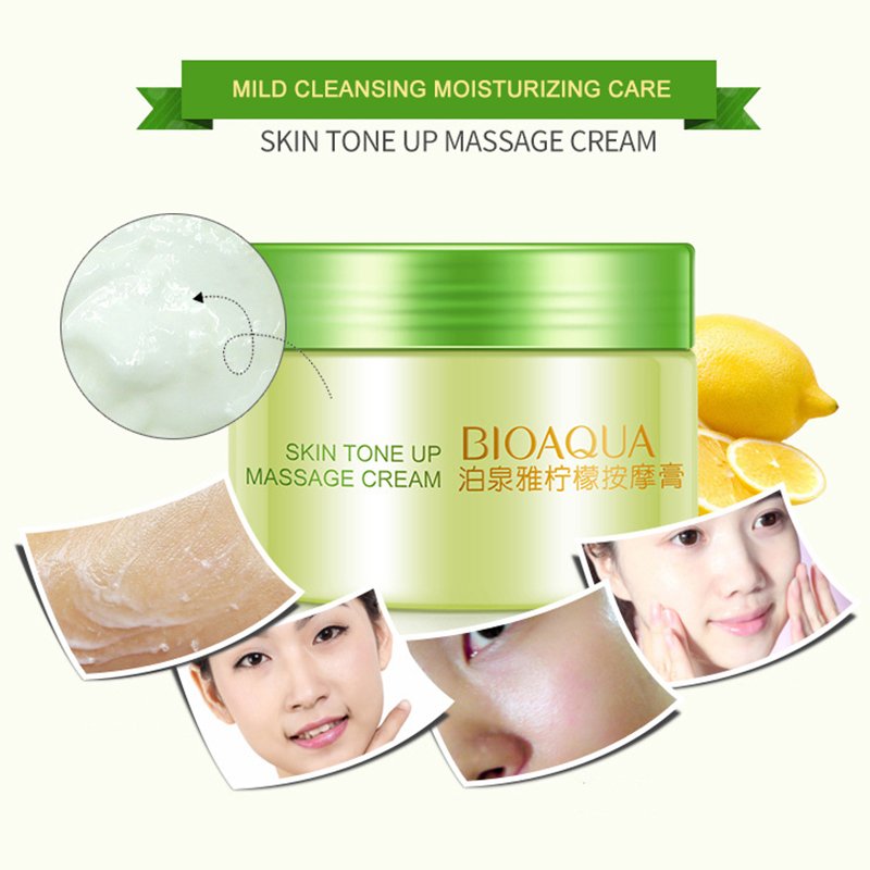 BIOAQUA Skin Tone UP Massage Cream - 120gm