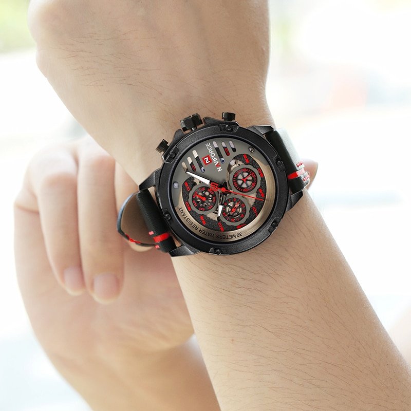 Naviforce NF9110 Men's Fashion Quartz Watch
