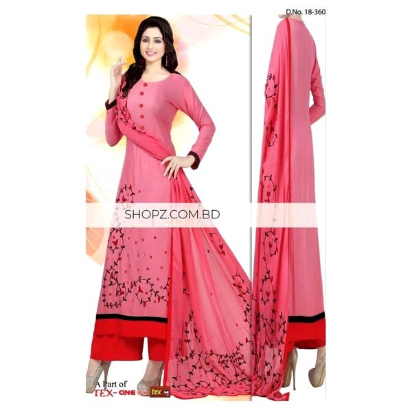 Unstitched Three Piece For Women