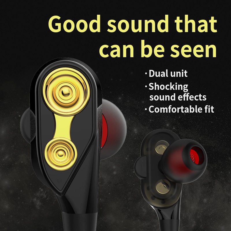 QKZ CK8 Dual Driver Earphones