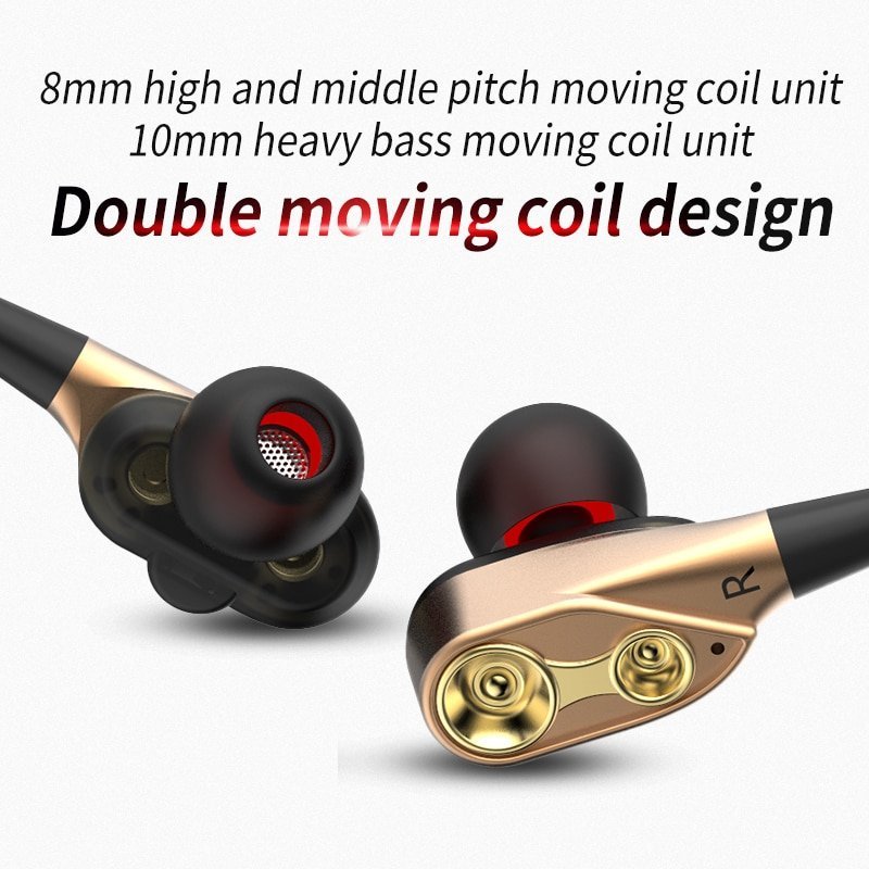 QKZ CK8 Dual Driver Earphones