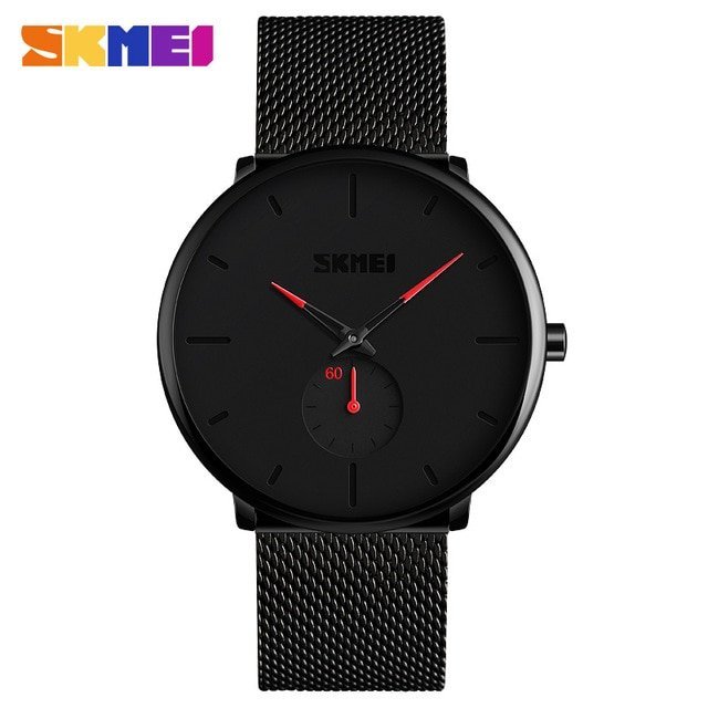 SKMEI 9185 Men Quartz Watch - Red
