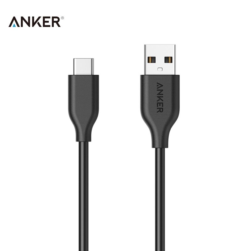 Anker PowerLine 3ft USB-C to USB 3.0 Cable – White