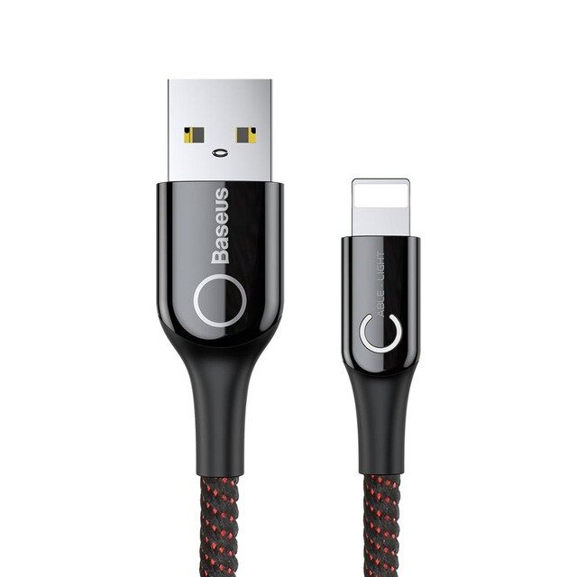 Baseus Type C Intelligent Power Off Charging Cable 1M - Black / 1m