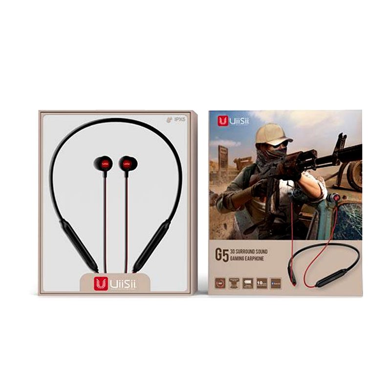 UiiSii G5 Gaming Bluetooth Earphones Box