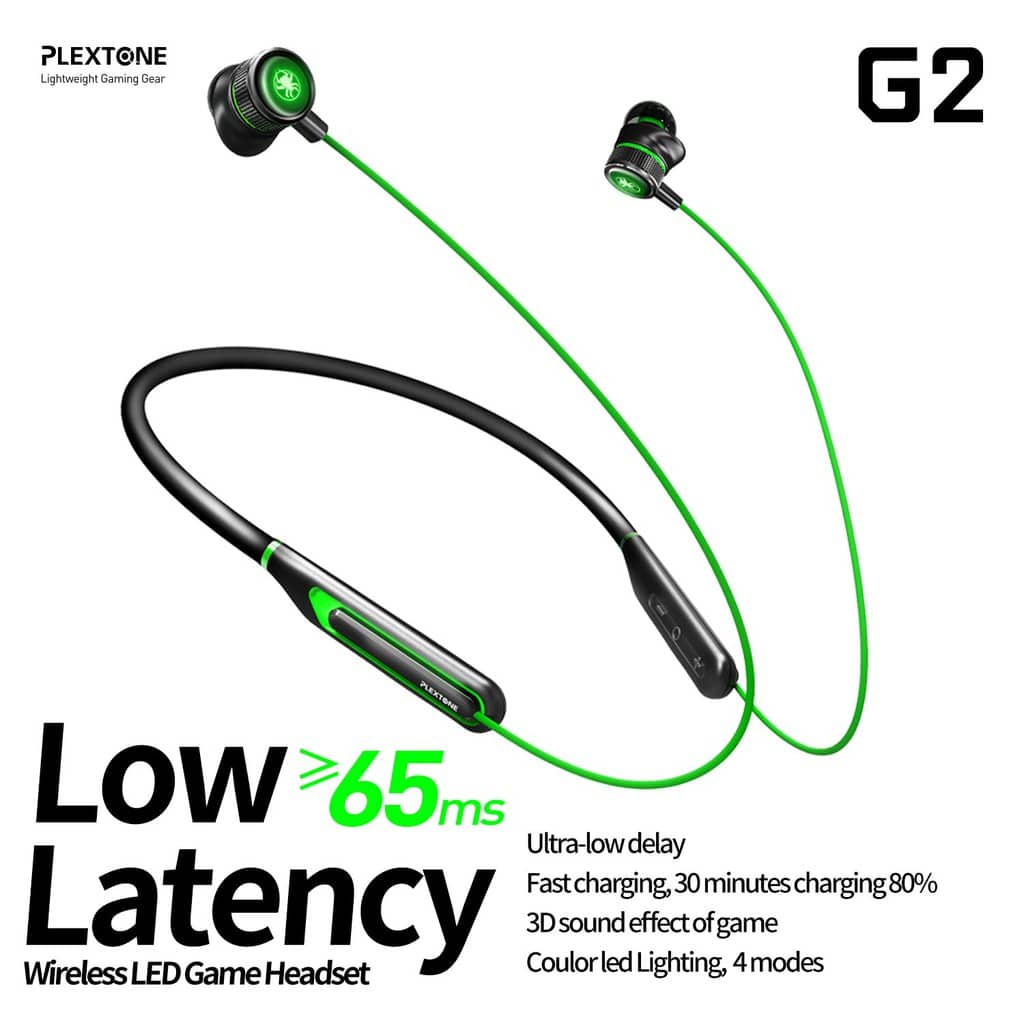 Plextone G2 Gaming Wireless Earphone 2