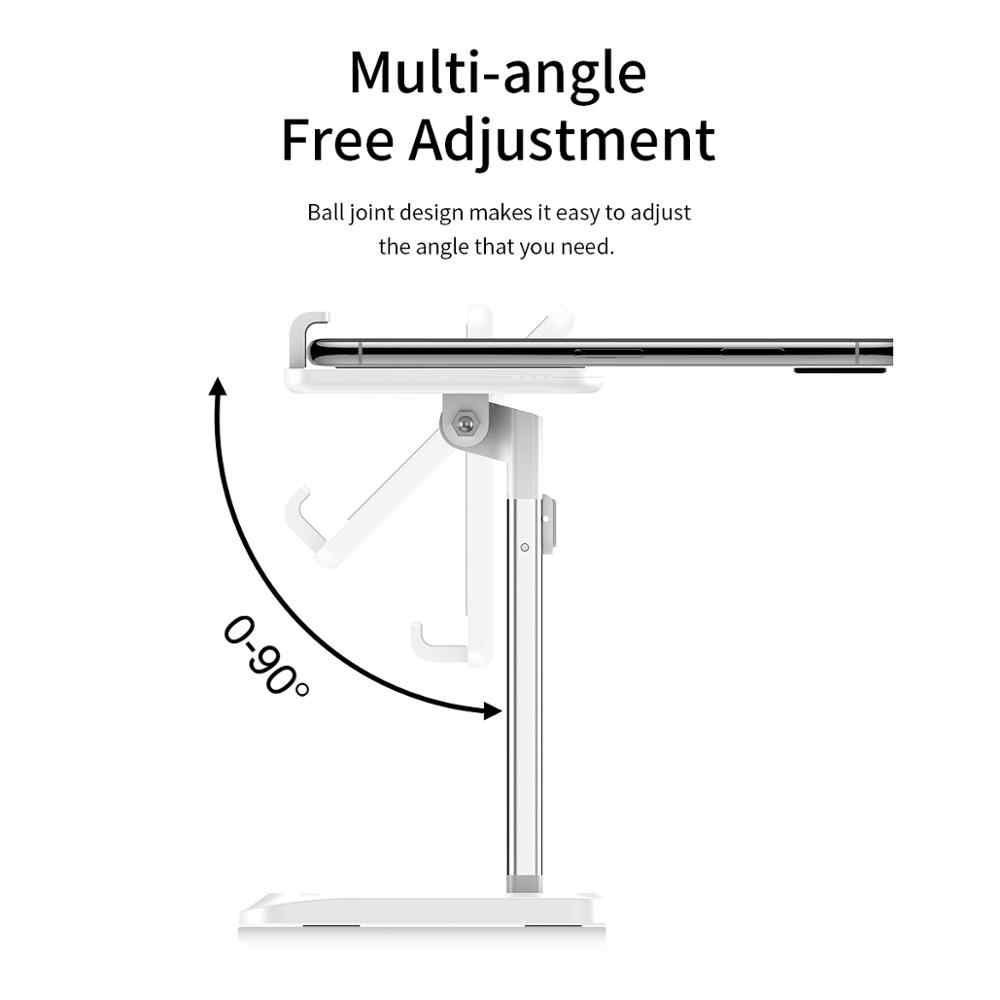 ROCK Metal Mobile Phone Stand white