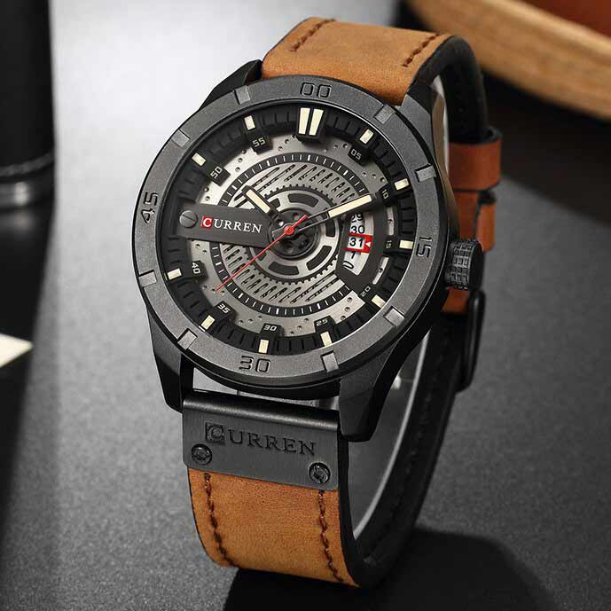 Curren 8301 - Brown White