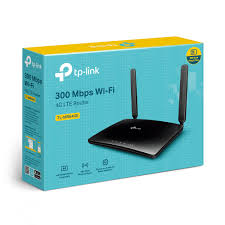 TP-Link TL-MR6400 Wireless N 4G LTE Router 300 Mbps - Black