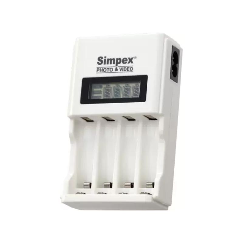 SIMPEX 333 Camera Battery Charger (LCD)