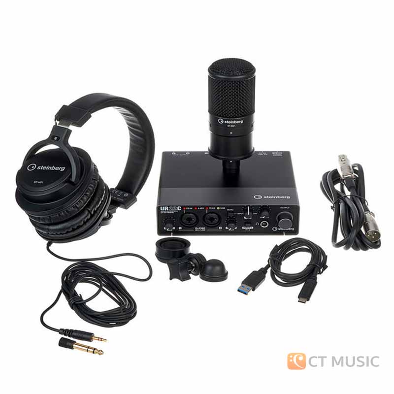 Steinberg UR22C Recording Pack
