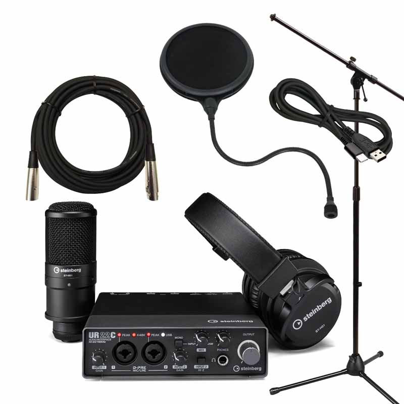 Steinberg UR22C Recording Pack