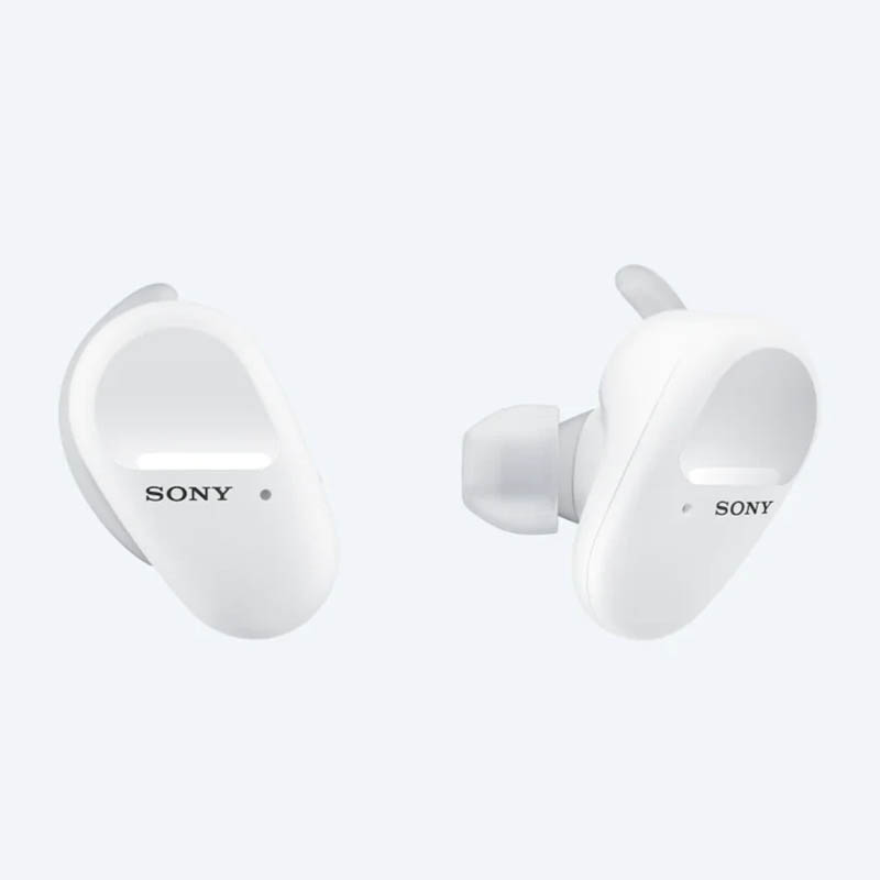 Sony WF-SP800N Truly Wireless Noise Cancelling Headphones white