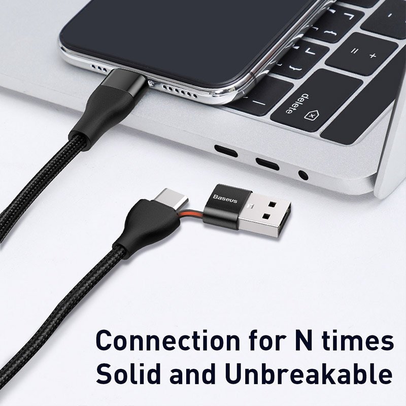 Baseus 2-in-1 Dual Output Cable 3