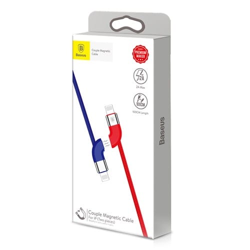 Baseus Couple Magnetic Lightning Cable 4