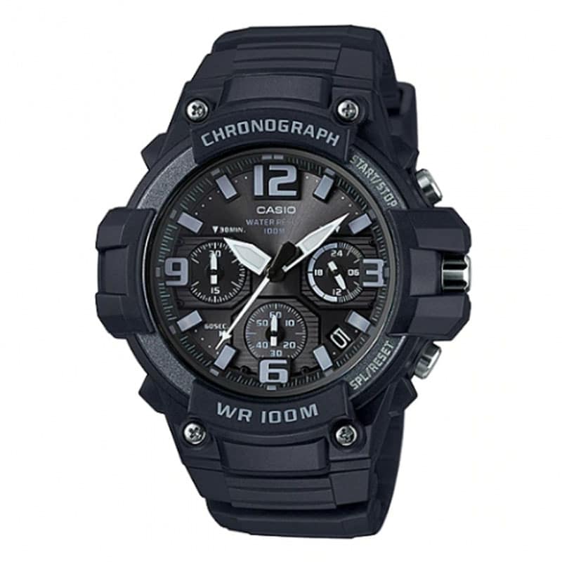 Casio MCW-100H-1A3VDF Chronograph Watch