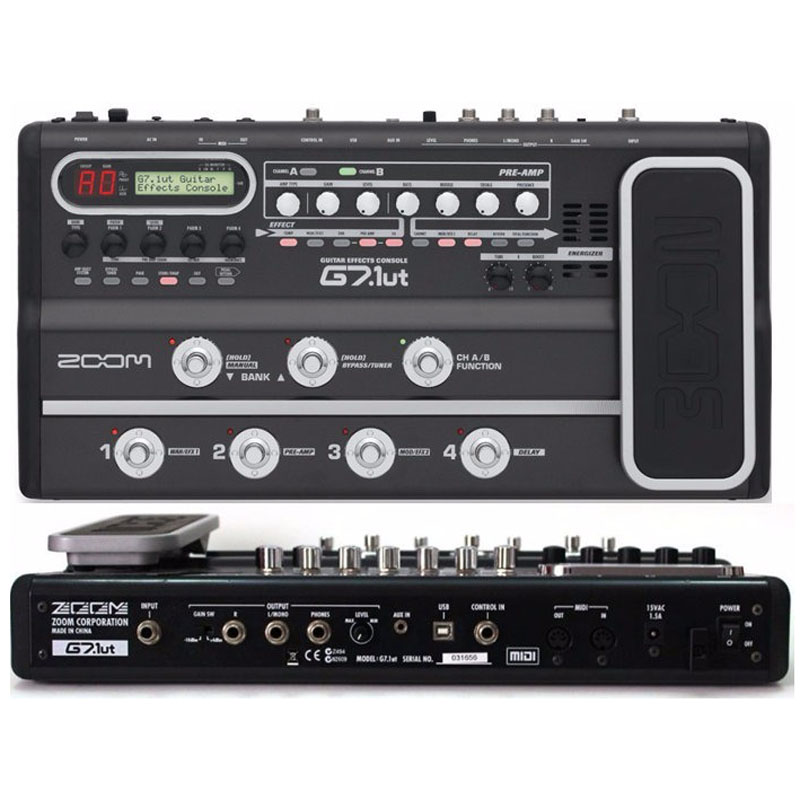 Zoom G7.1UT Guitar Effects Processor 1