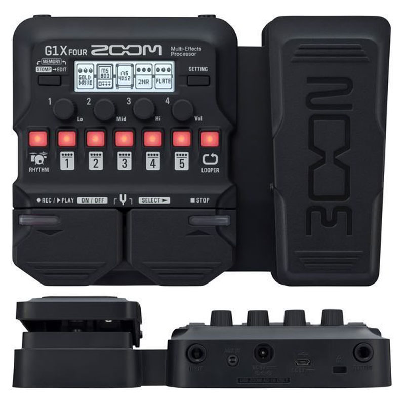 Zoom G1X FOUR Guitar Multi-Effects Processor 4