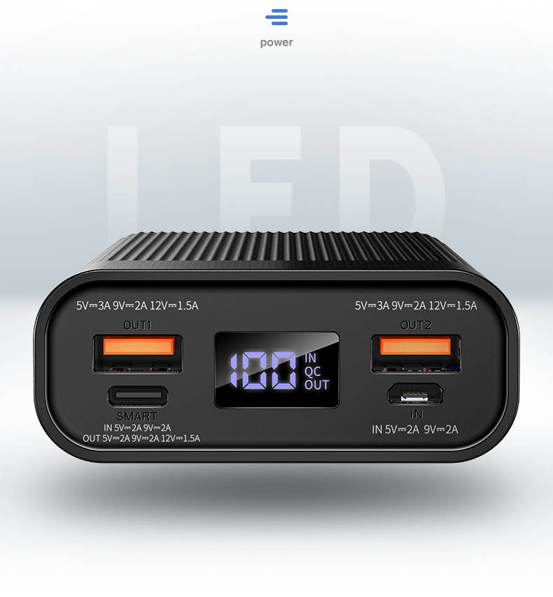 ROCK P82 PD Power Bank 20000mAh 4