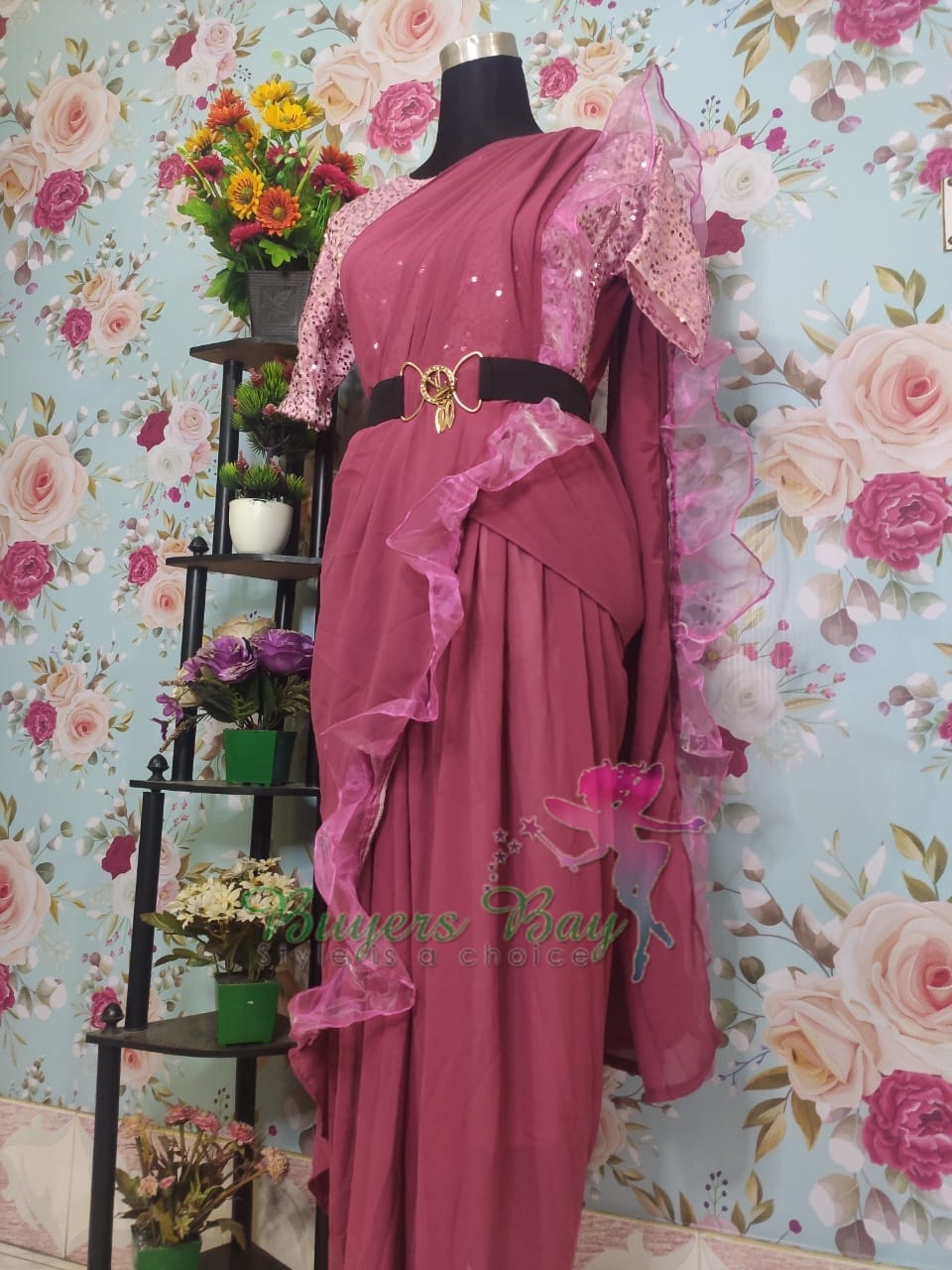 Readymade Saree Gown