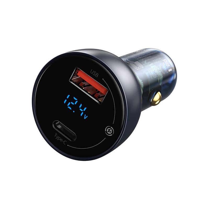 Baseus Particular Digital Display QC+PPS Dual Quick Charger Car Charger 65W