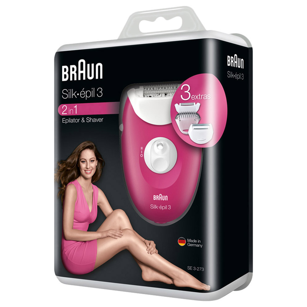 Braun Silk-epil 3 SE 3-273 2 in 1 Epilator