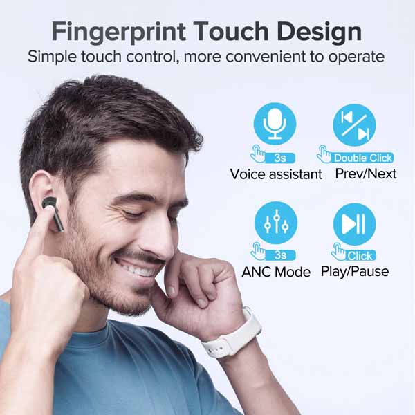 Joyroom TA2 ANC Noise Reduction Wireless Earbuds 4