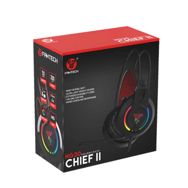 FANTECH HG20 CHIEF II GAMING HEADSET 4