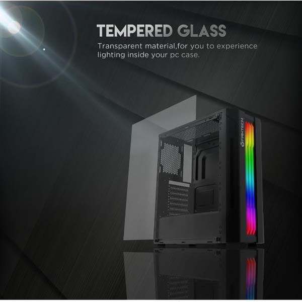 FANTECH STRIKE CG72 RGB Middle Tower Case 3