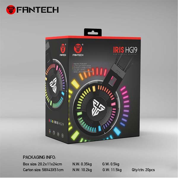 Fantech HG19 IRIS RGB Gaming Headset 3