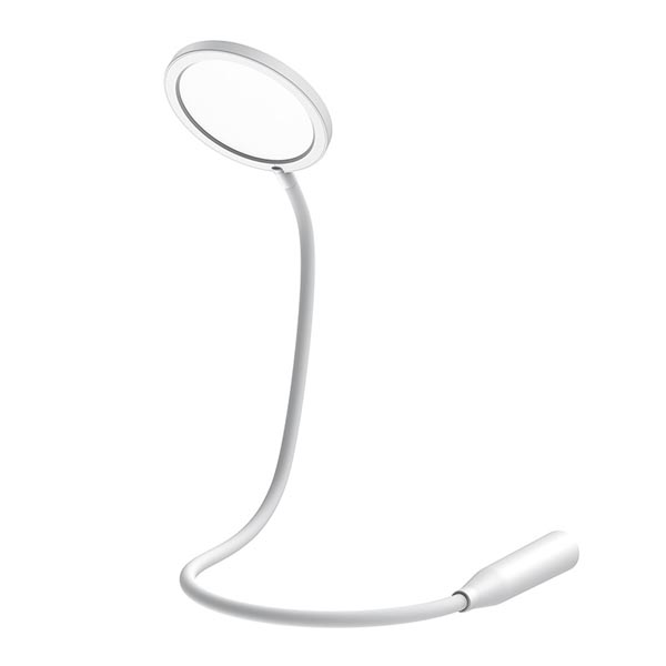 Baseus Comfort Reading Charging Uniform Light Hose Desk Lamp White DGYR-02
