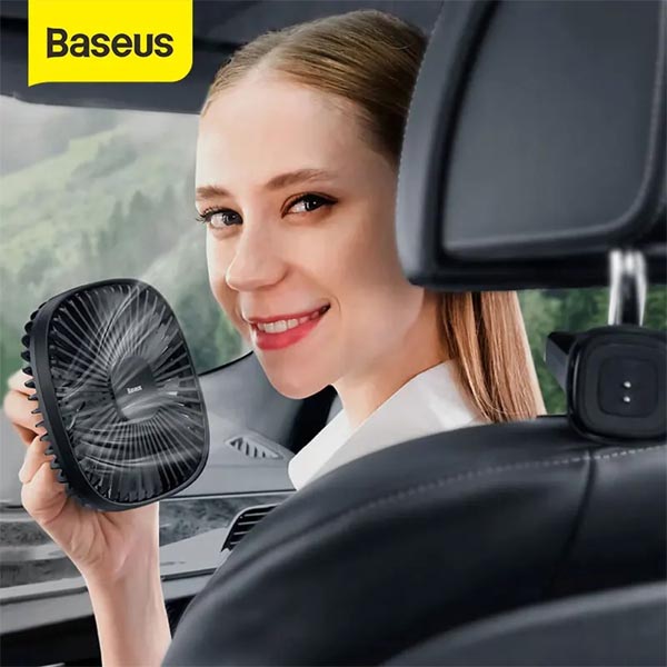 Baseus Natural Wind Magnetic Rear Seat Fan 4