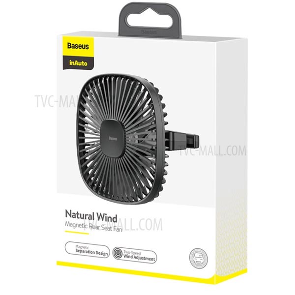 Baseus Natural Wind Magnetic Rear Seat Fan 5