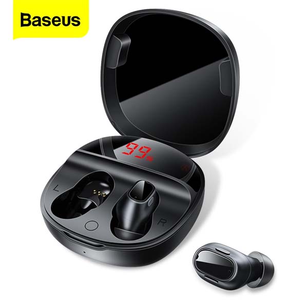 Baseus WM01 Plus Wireless Headphones TWS Bluetooth 5. 2
