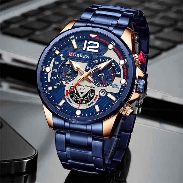 CURREN 8395 Quartz Watch 6