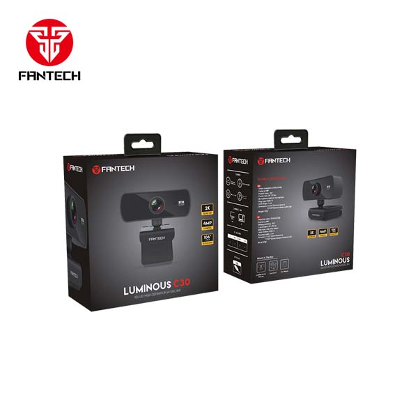 Fantech C30 Luminous Quad High Definition Webcam 4