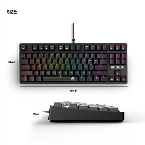 Fantech MK885 Optimax Full Size Edition RGB Mechanical Keyboard 2