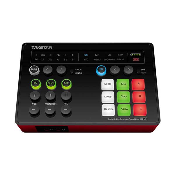 TAKSTAR SC-M1 Portable Live Broadcast Sound Card 1