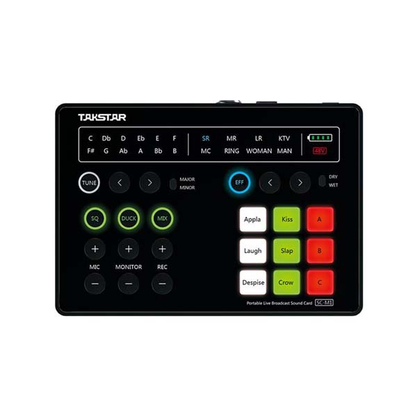 TAKSTAR SC-M1 Portable Live Broadcast Sound Card 2