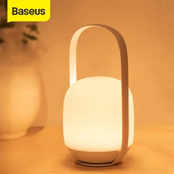 Baseus Portable Night lights 3000-5000K Stepless Dimming Table Lamp Bedside Lamp 1